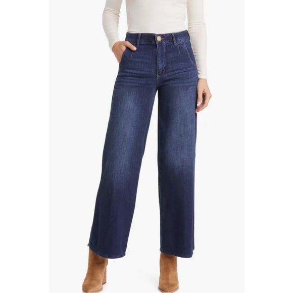 Wit & Wisdom Denim - Wit & Wisdom ‘Ab’Solution Whitney Wide Leg Jeans - sz 4
